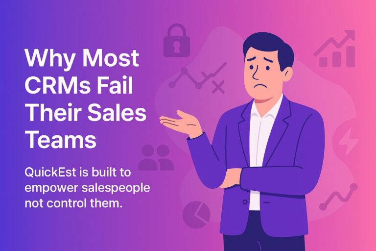 Why Most CRMs Fail Their Sales Teams